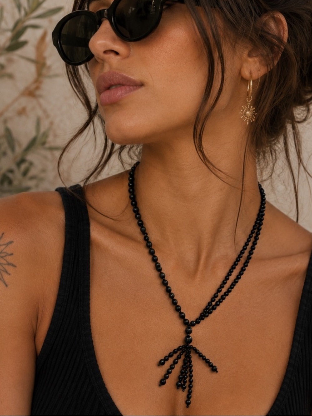 Mayamar Obsidian Mare necklace (nwt)